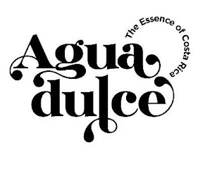 AGUA DULCE THE ESSENCE OF COSTA RICA logo
