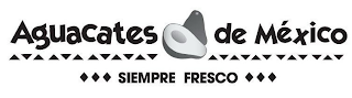 AGUACATES DE MÉXICO SIEMPRE FRESCO logo