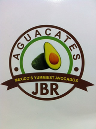 · AGUACATES · JBR MEXICO'S YUMMIEST AVOCADOS logo