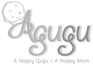 AGUGU A HAPPY GUGU = A HAPPY MOM logo