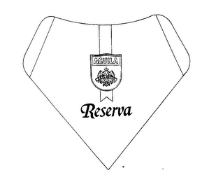 AGUILA RESERVA logo