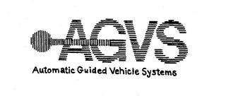 AGVS AUTOMATIC GUIDED VEHICLE SYSTEMS logo