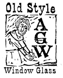 AGW OLD STYLE WINDOW GLASS logo