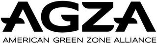 AGZA AMERICAN GREEN ZONE ALLIANCE logo