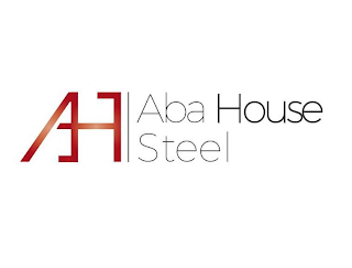 AH ABA HOUSE STEEL logo