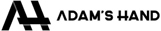 AH ADAM'S HAND logo