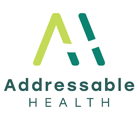 AH ADDRESSABLE HEALTH logo