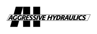 AH AGGRESSIVE HYDRAULICS logo