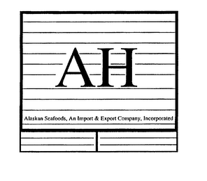 AH ALASKAN SEAFOODS, AN IMPORT & EXPORT COMPANY, INCORPORATED logo