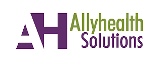 AH ALLYHEALTH SOLUTIONS logo