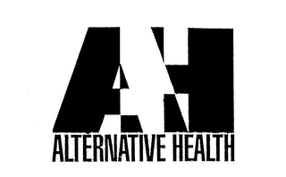 AH ALTERNATIVE HEALTH logo