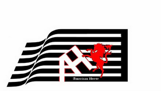 AH AMERICAN HORSE logo