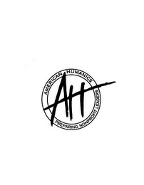 AH AMERICAN HUMANICS PREPARING NONPROFIT LEADERS logo