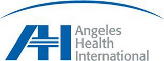 AH ANGELES HEALTH INTERNATIONAL logo