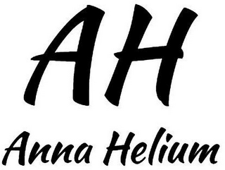 AH ANNA HELIUM logo