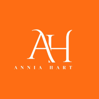 AH ANNIA HART logo