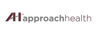 AH APPROACH HEALTH logo