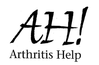 AH! ARTHRITIS HELP logo