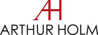 AH ARTHUR HOLM logo