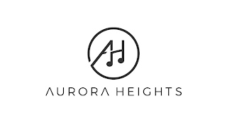 AH AURORA HEIGHTS logo