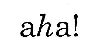 AHA! logo