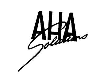 AHA SOLUTIONS logo