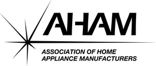 AHAM ASSOCIATION OF HOME APPLIANCE MANUFACTURERS logo