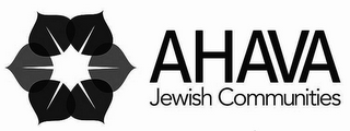 AHAVA JEWISH COMMUNITIES logo