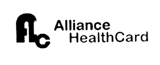 AHC ALLIANCE HEALTHCARD logo