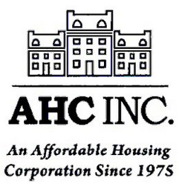 AHC INC. AN AFFORDABLE HOUSING CORPORATION SINCE 1975 logo