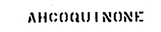 AHCOQUINONE logo