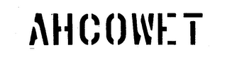 AHCOWET logo