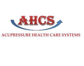 AHCS ACUPRESSURE HEALTH CARE SYSTEMS logo