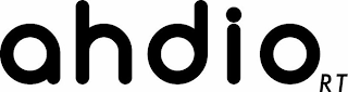 AHDIO RT logo
