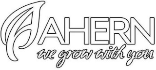 AHERN WE GROW WITH YOU logo