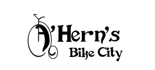 A'HERN'S BIKE CITY logo