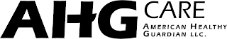 AHG CARE AMERICAN HEALTHY GUARDIAN LLC. logo