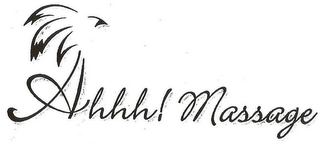 AHHH! MASSAGE logo