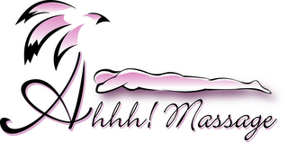 AHHH! MASSAGE logo