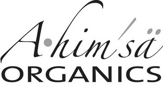 AHIMSA ORGANICS logo
