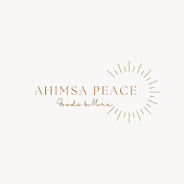 AHIMSA PEACE GOODS & MORE logo