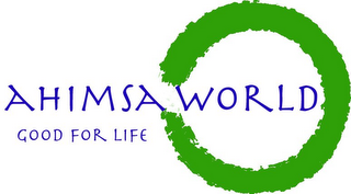 AHIMSAWORLD GOOD FOR LIFE logo