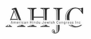 AHJC AMERICAN HINDU JEWISH CONGRESS INC