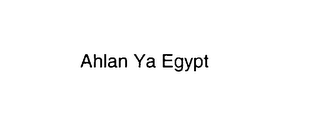 AHLAN YA EGYPT logo