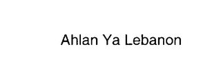 AHLAN YA LEBANON logo