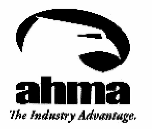 AHMA THE INDUSTRY ADVANTAGE. logo
