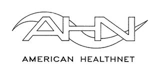 AHN AMERICAN HEALTHNET logo