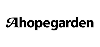 AHOPEGARDEN logo