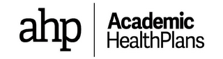 AHP ACADEMIC HEALTHPLANS logo