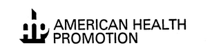 AHP AMERICAN HEALTH PROMOTION logo